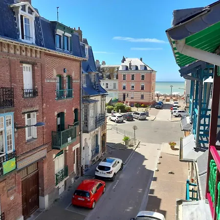 Charmante Villa plein SUD 50m de la plage - Balcon vue latérale sur Mer Mers-les-Bains Extérieur photo