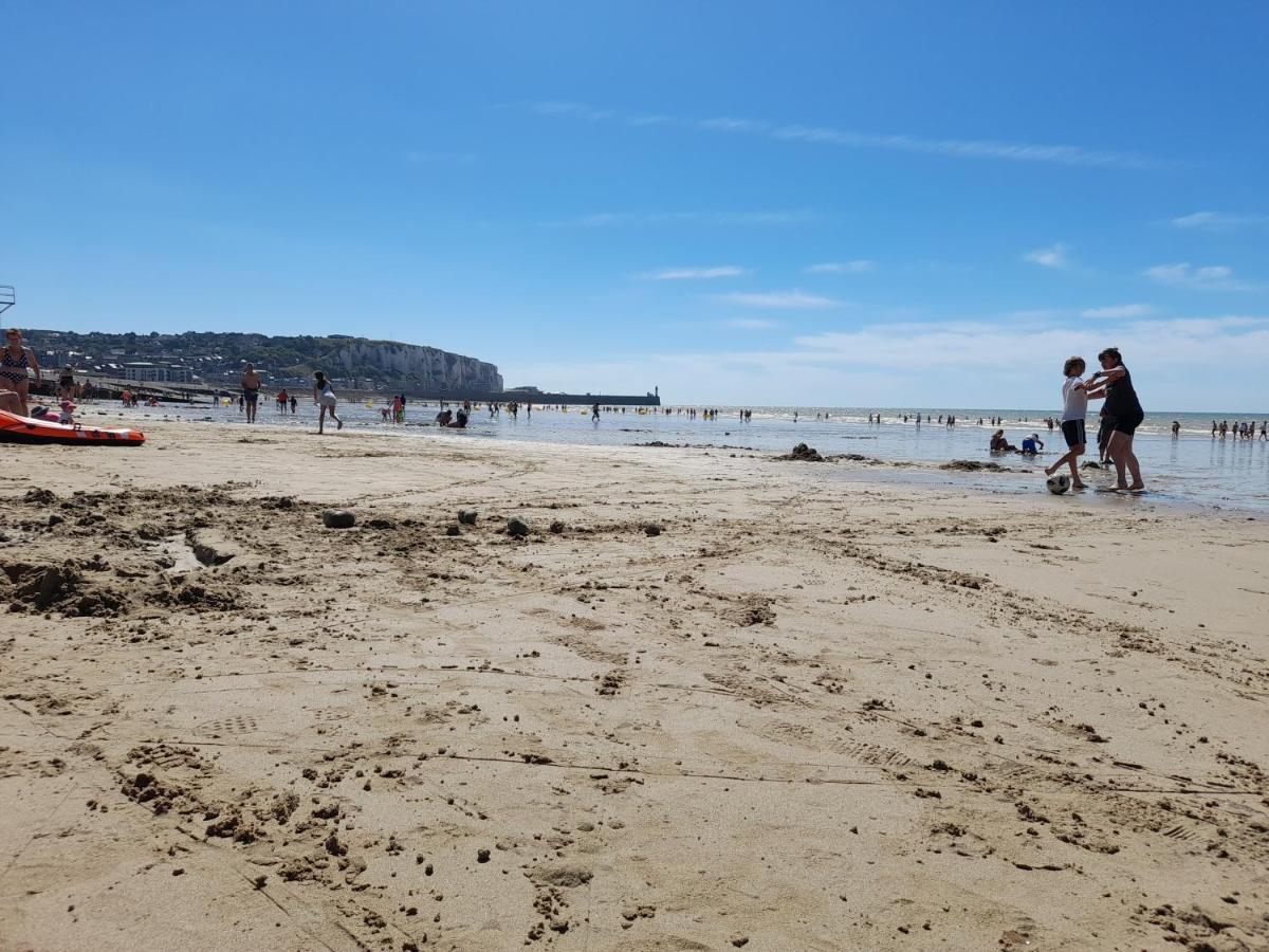 Charmante Plein Sud 50m De La - Balcon Vue Laterale Sur - Equipee De La Fibre, Wifi, Internet Mers-les-Bains